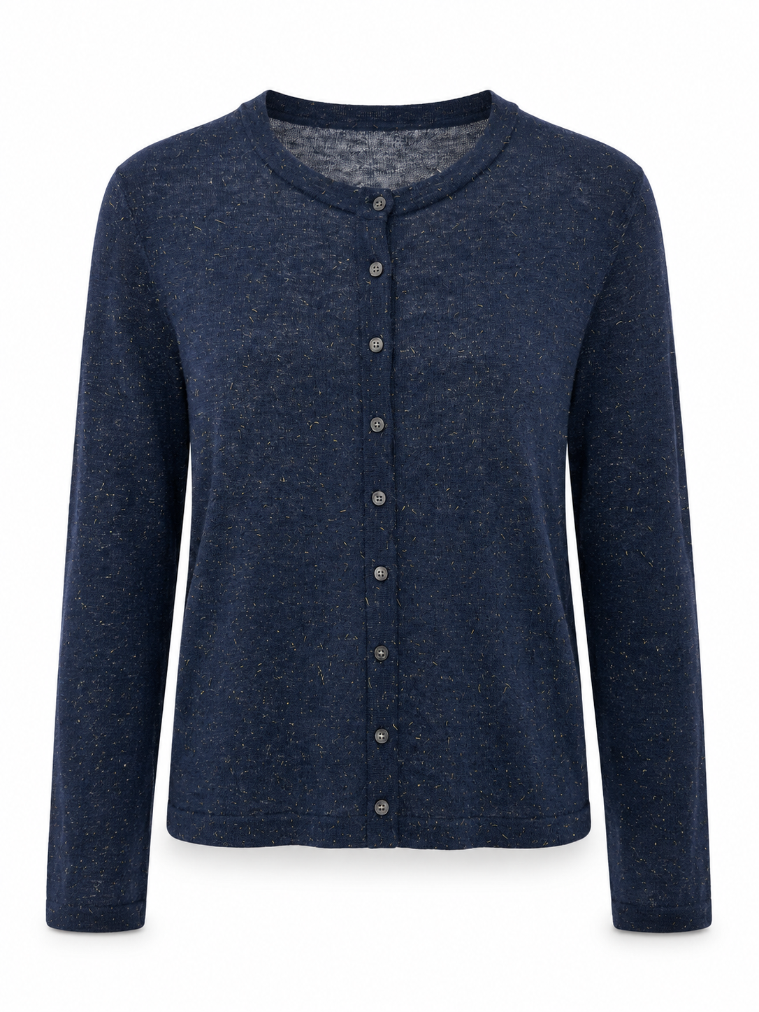 High-quality knitted clothing manufacturer offers custom-made summer and autumn semi-transparent long-sleeved short-sleeved tops and knitted cardigans