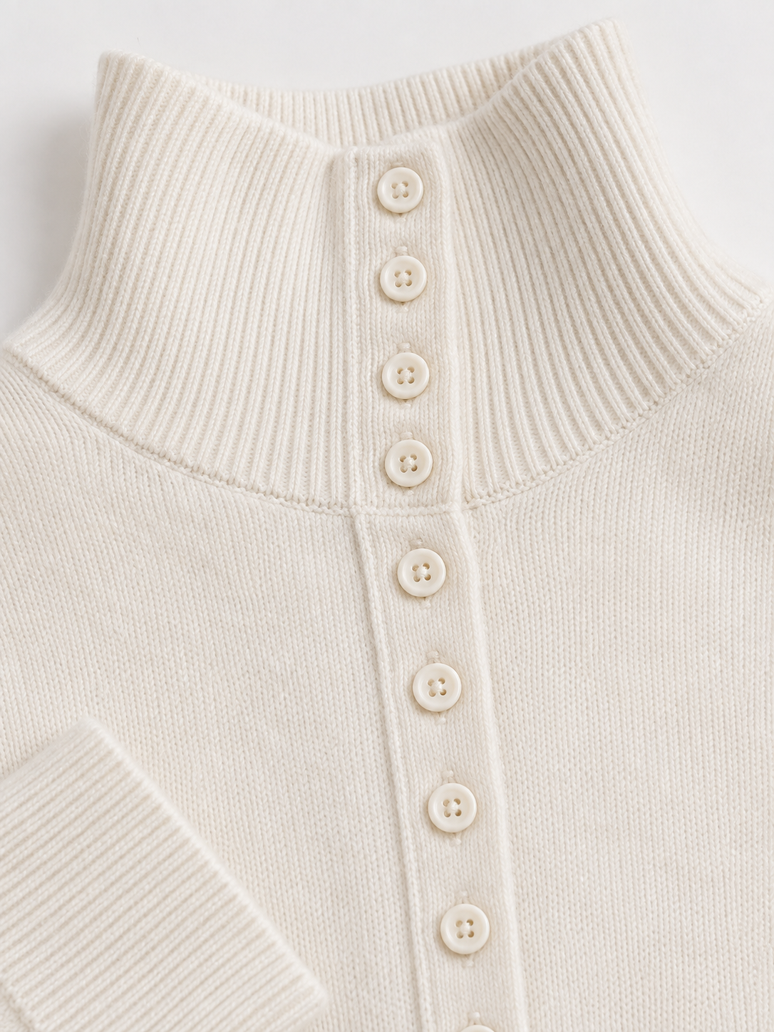 High Quality New Style Knitted 100% Wool High Neck Women Sweater