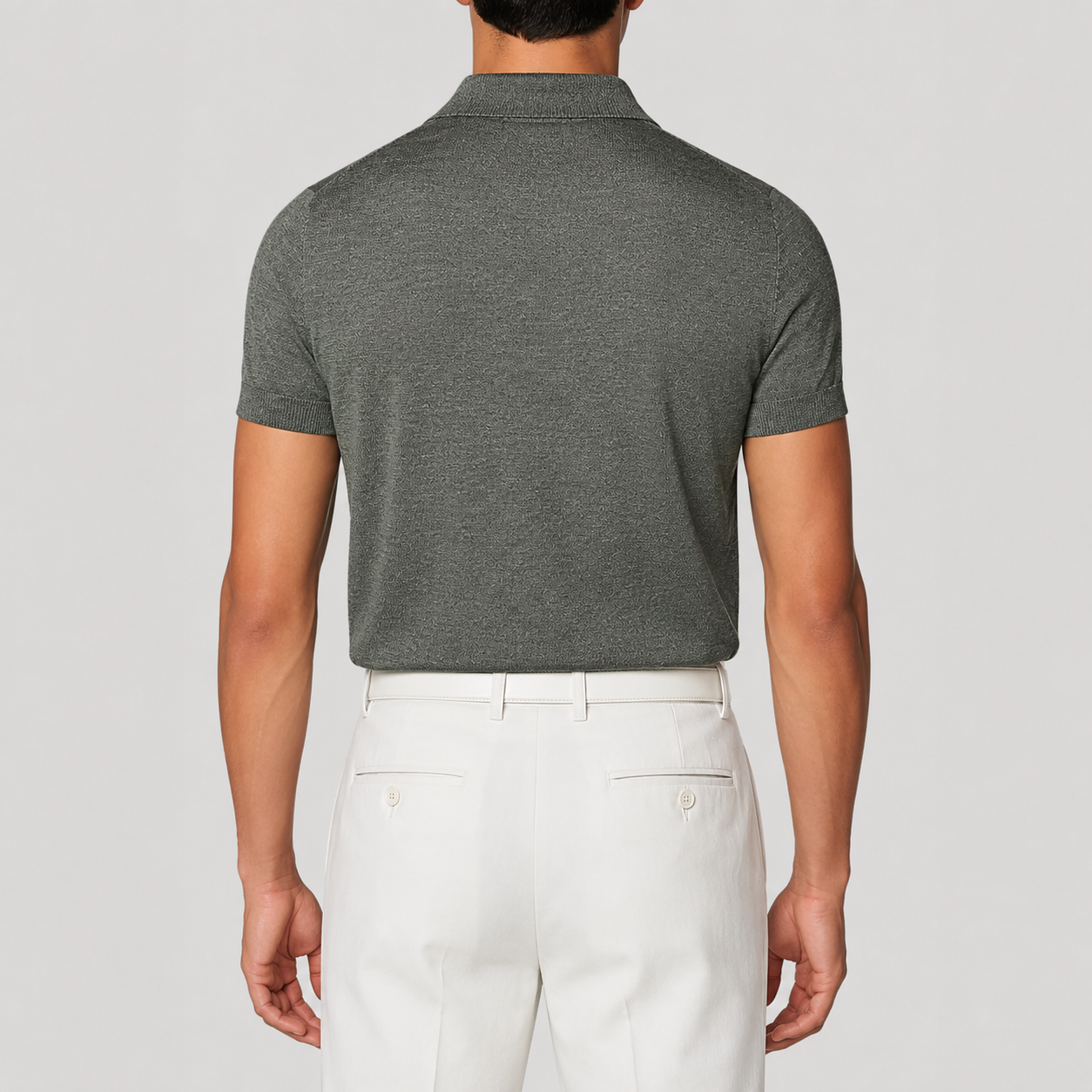 Men's Knitted Premium Cotton Feel Sweater for Shirt Anti-Shrink Winter Custom OEM ODM Clothing Manufacturer