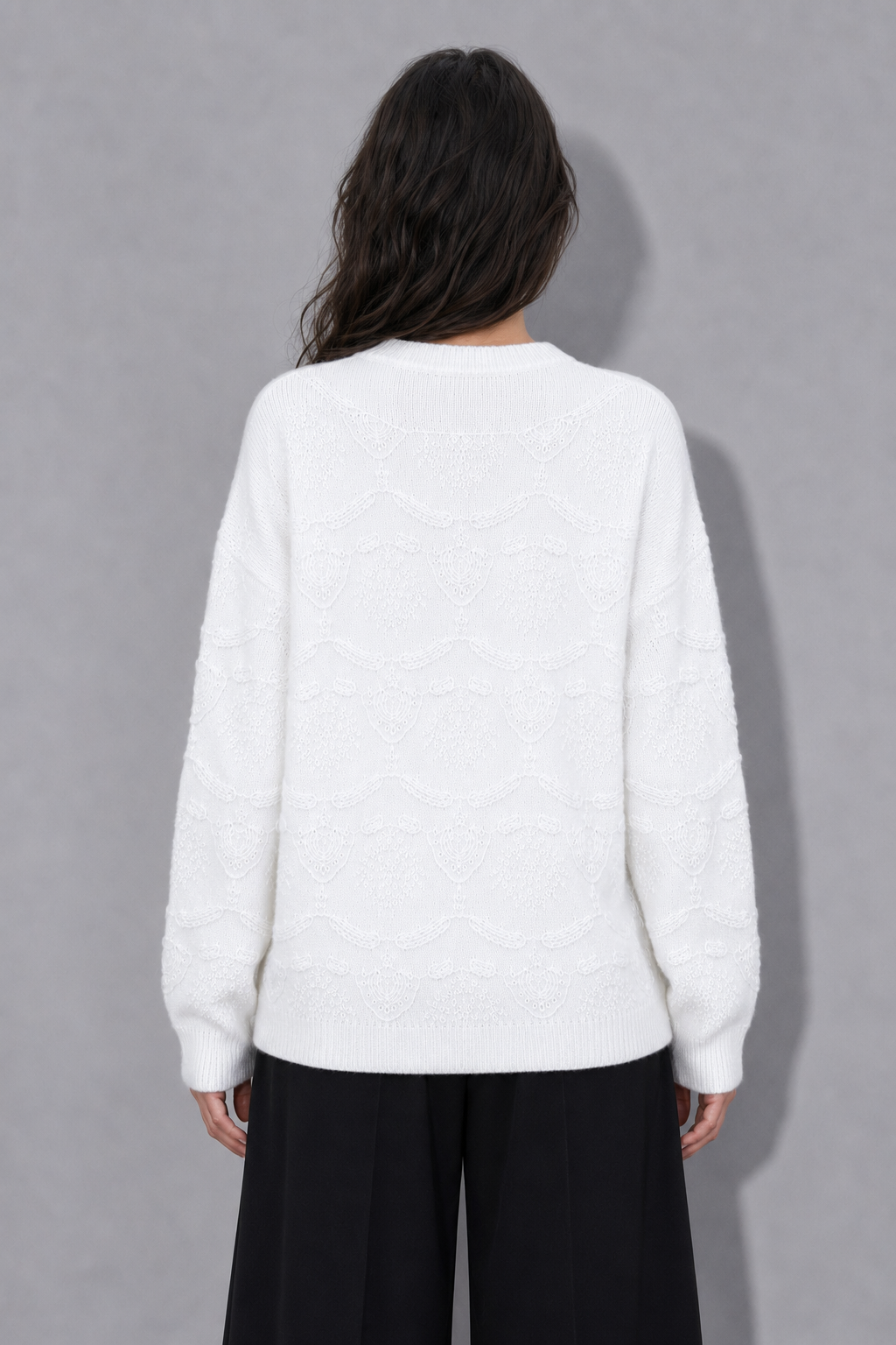 Custom Cotton Sweater for Brand Apparel All Season Soft Knit Pullover with Modern Fashion Style and Comfortable Fit