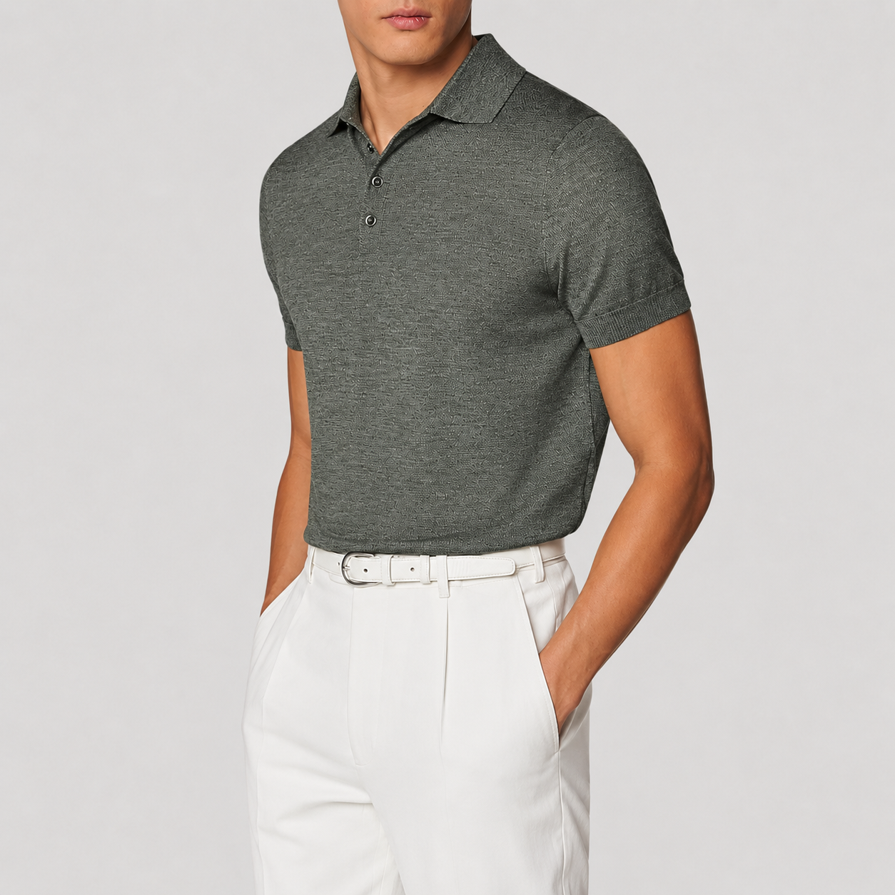 Men's Knitted Premium Cotton Feel Sweater for Shirt Anti-Shrink Winter Custom OEM ODM Clothing Manufacturer