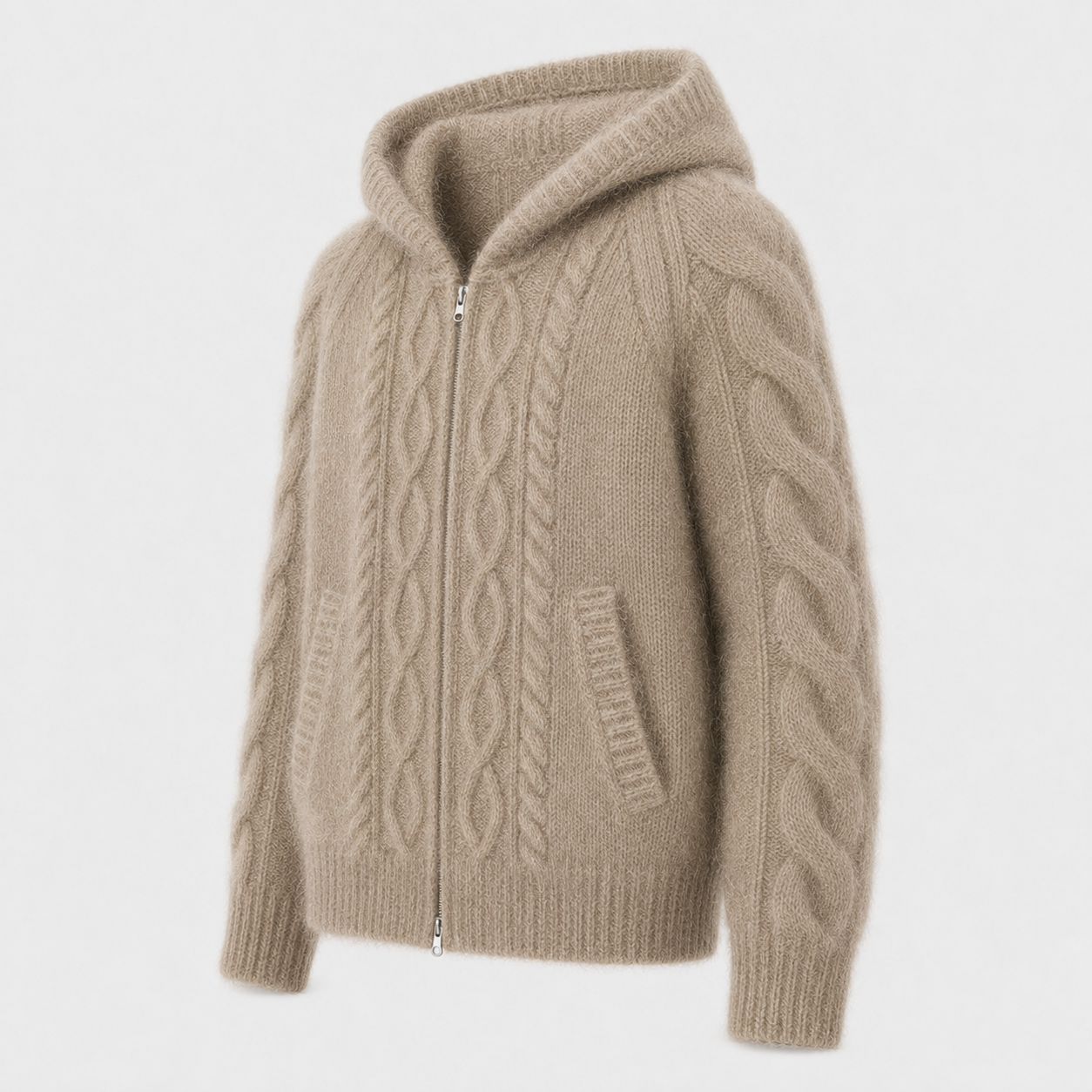 OEM Men's Winter Hooded Anti-Wrinkle Knit Sweater Custom Design Pullover Manufacturer Wholesale Low MOQ Fashion Apparel