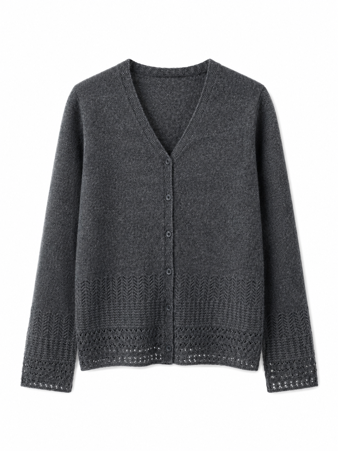 OEM ODM Sleeveless V-neck Women's Cardigan, breathable and elegant, with button design, new autumn fashion knitted coat