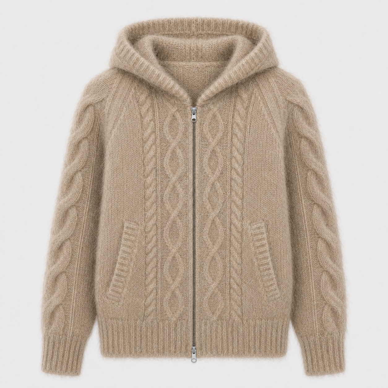 OEM Men's Winter Hooded Anti-Wrinkle Knit Sweater Custom Design Pullover Manufacturer Wholesale Low MOQ Fashion Apparel