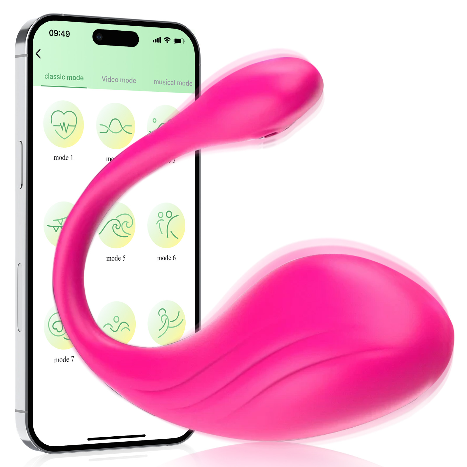 LIKETHAT Vibrador para Casal com App