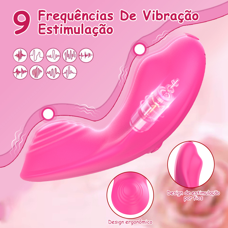 LIKETHAT Vibrador Vestível Anatômico com App – 9 Modos