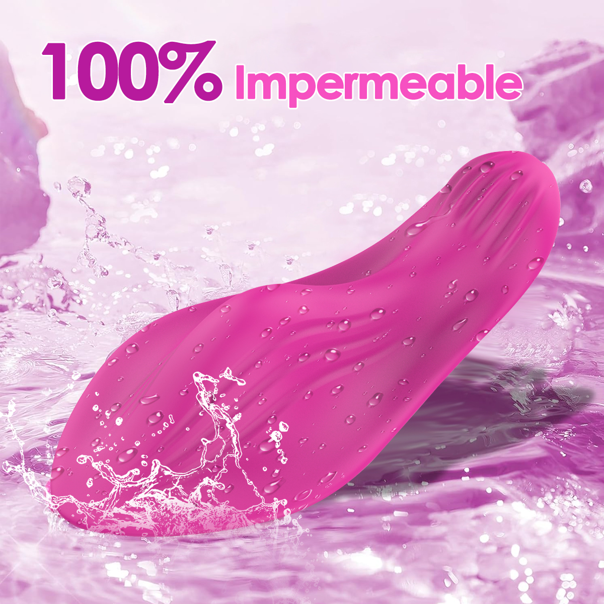 LIKETHAT Vibrador Vestível com App – 9 Modos e Design Compacto