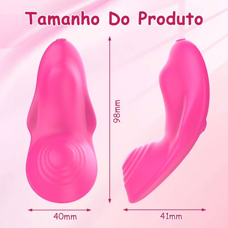 LIKETHAT Vibrador Vestível Anatômico com App – 9 Modos
