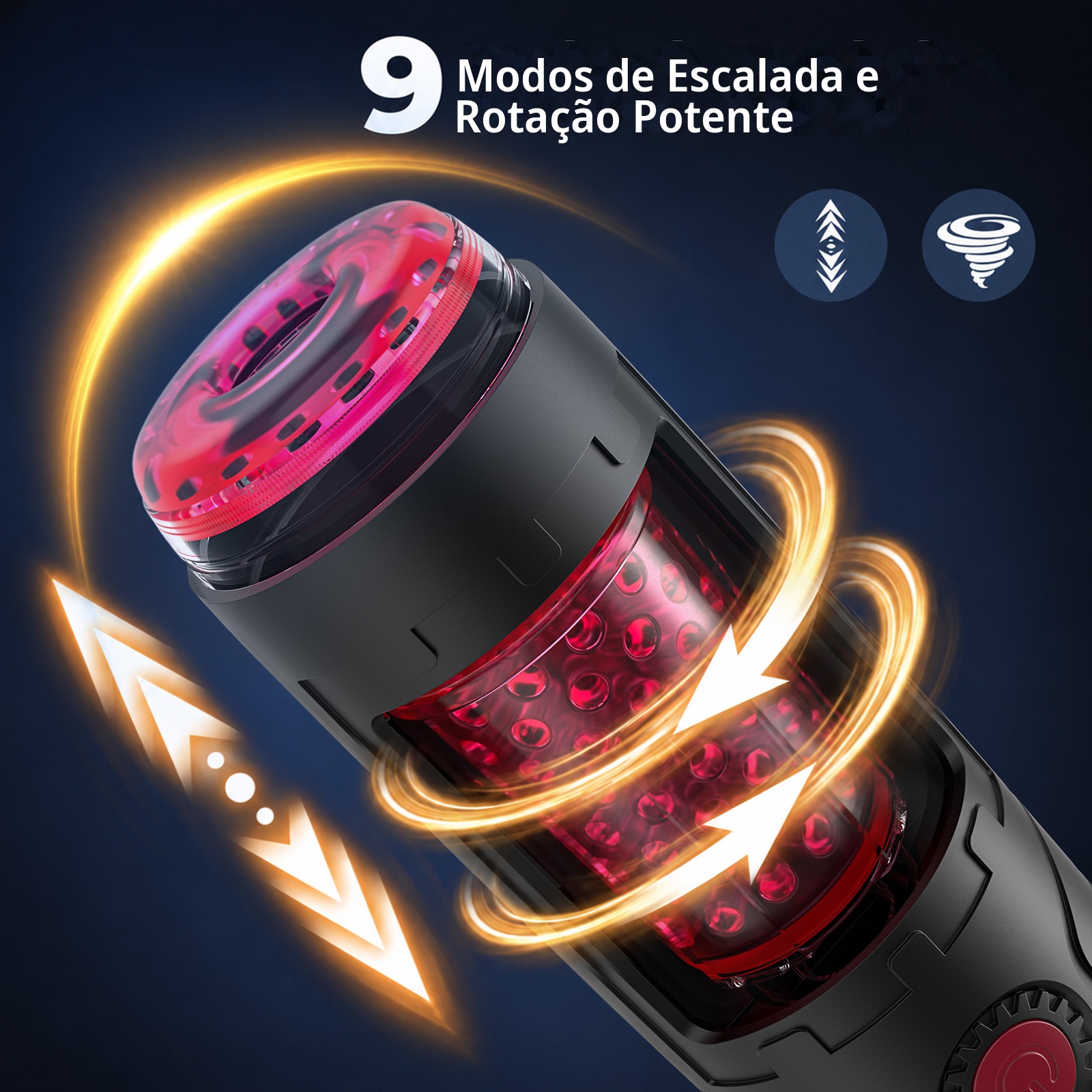 LIKETHAT Masturbador Masculino Automático 9 Modos
