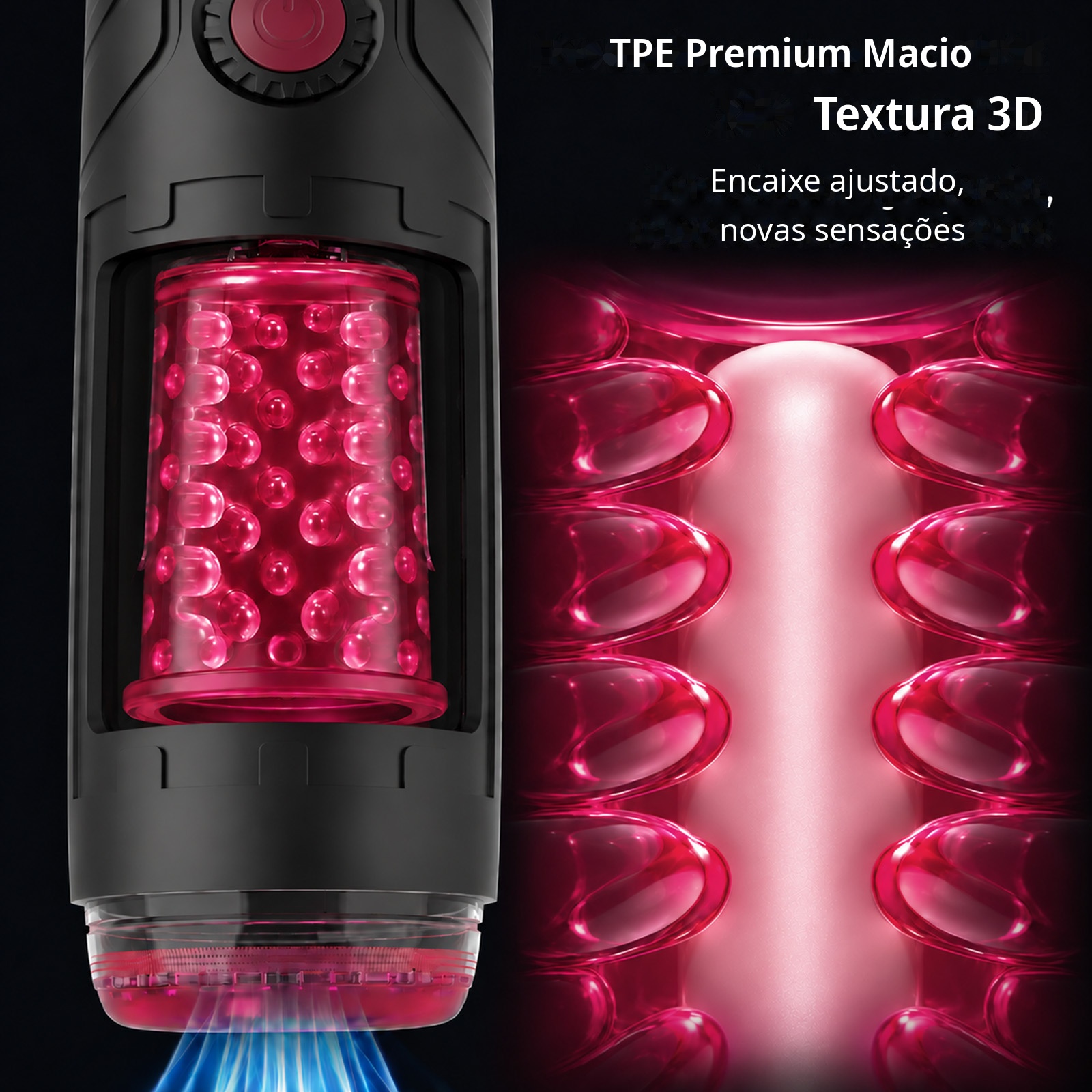 LIKETHAT Masturbador Masculino Automático 9 Modos