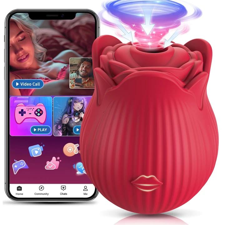 Likethat Sugador de Clitóris Rose Toy