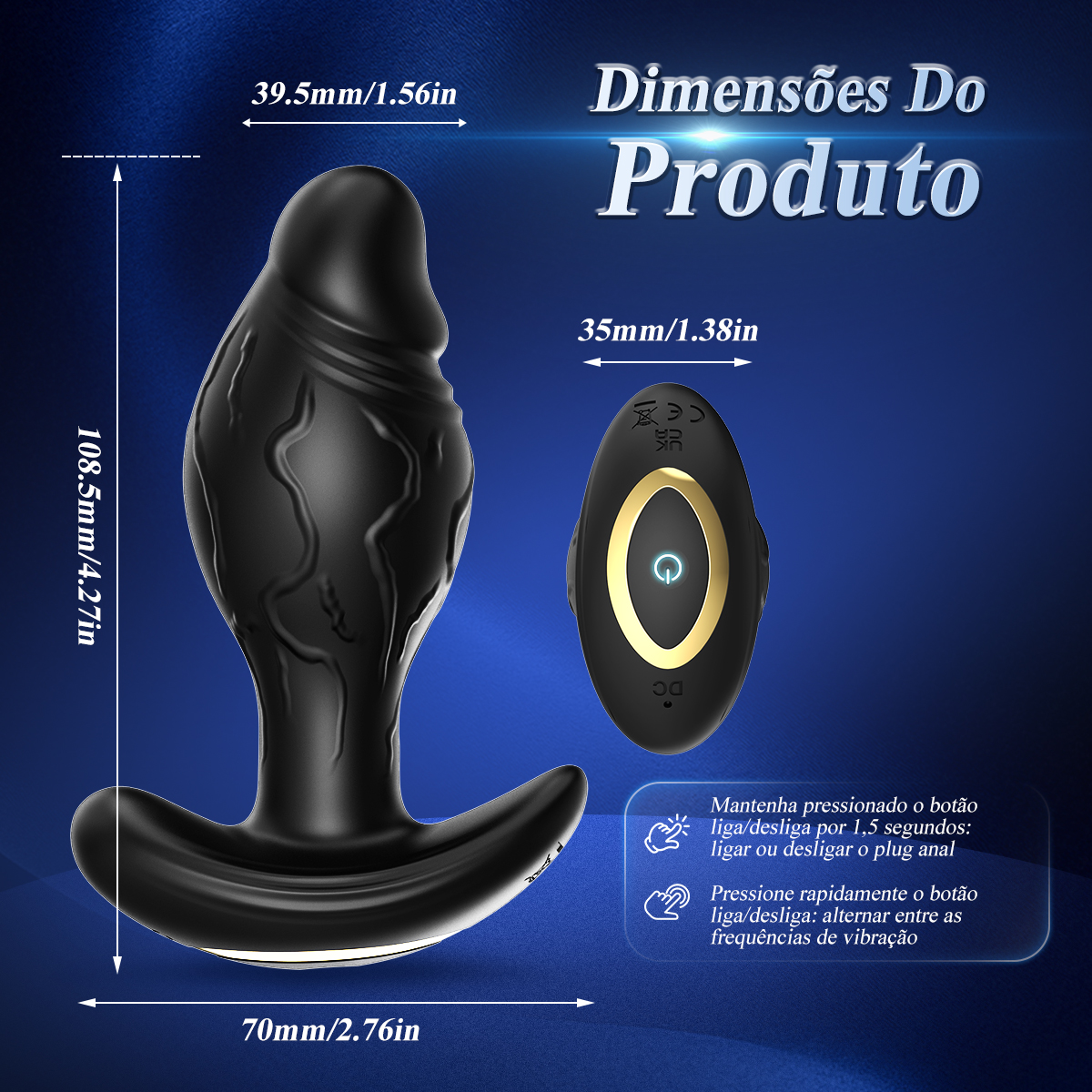 Likethat Plug Anal Rotativo