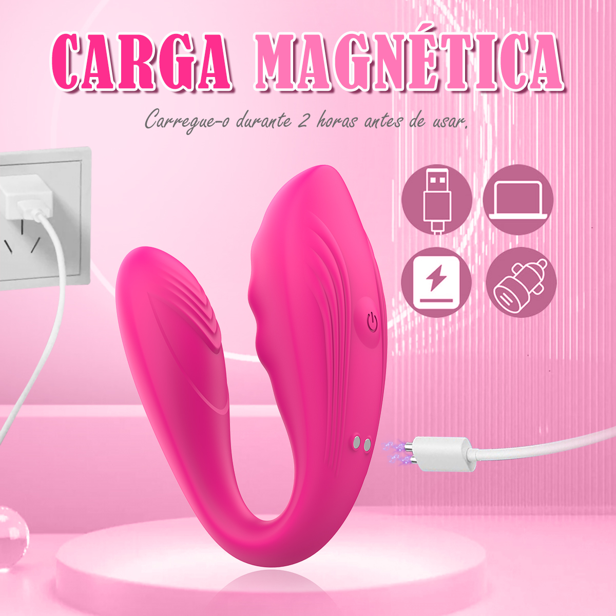 LIKETHAT Vibrador Vestível com App – 9 Modos e Controle à Distância