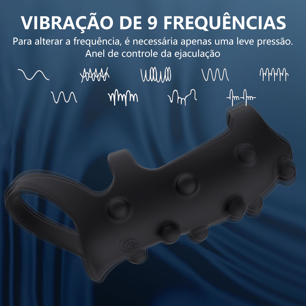 Likethat Anel Peniano Vibratório