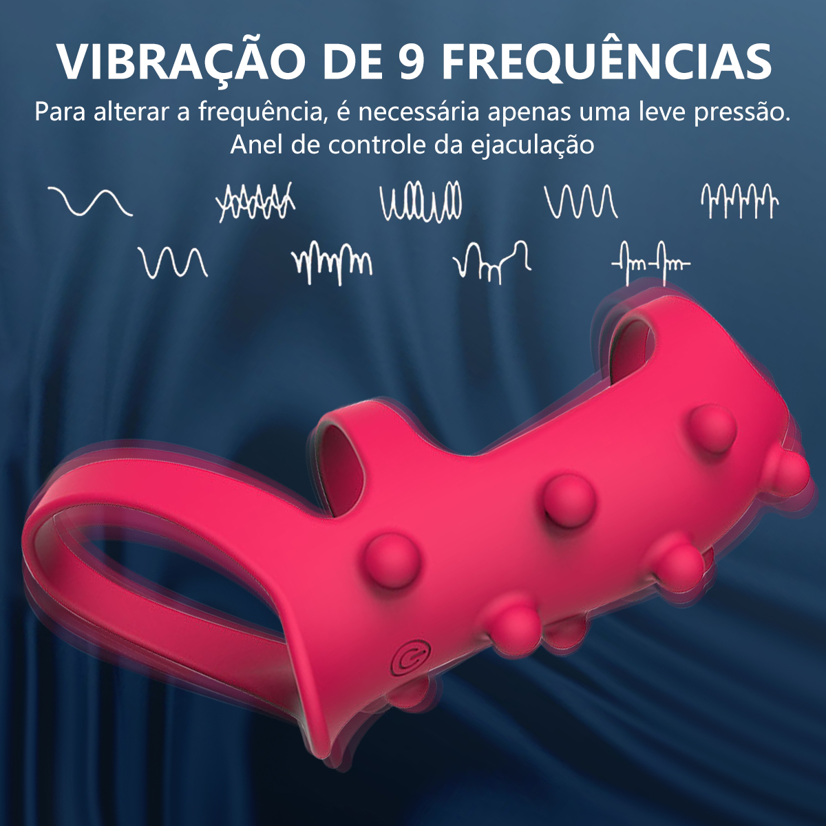Likethat Anel Peniano Vibratório
