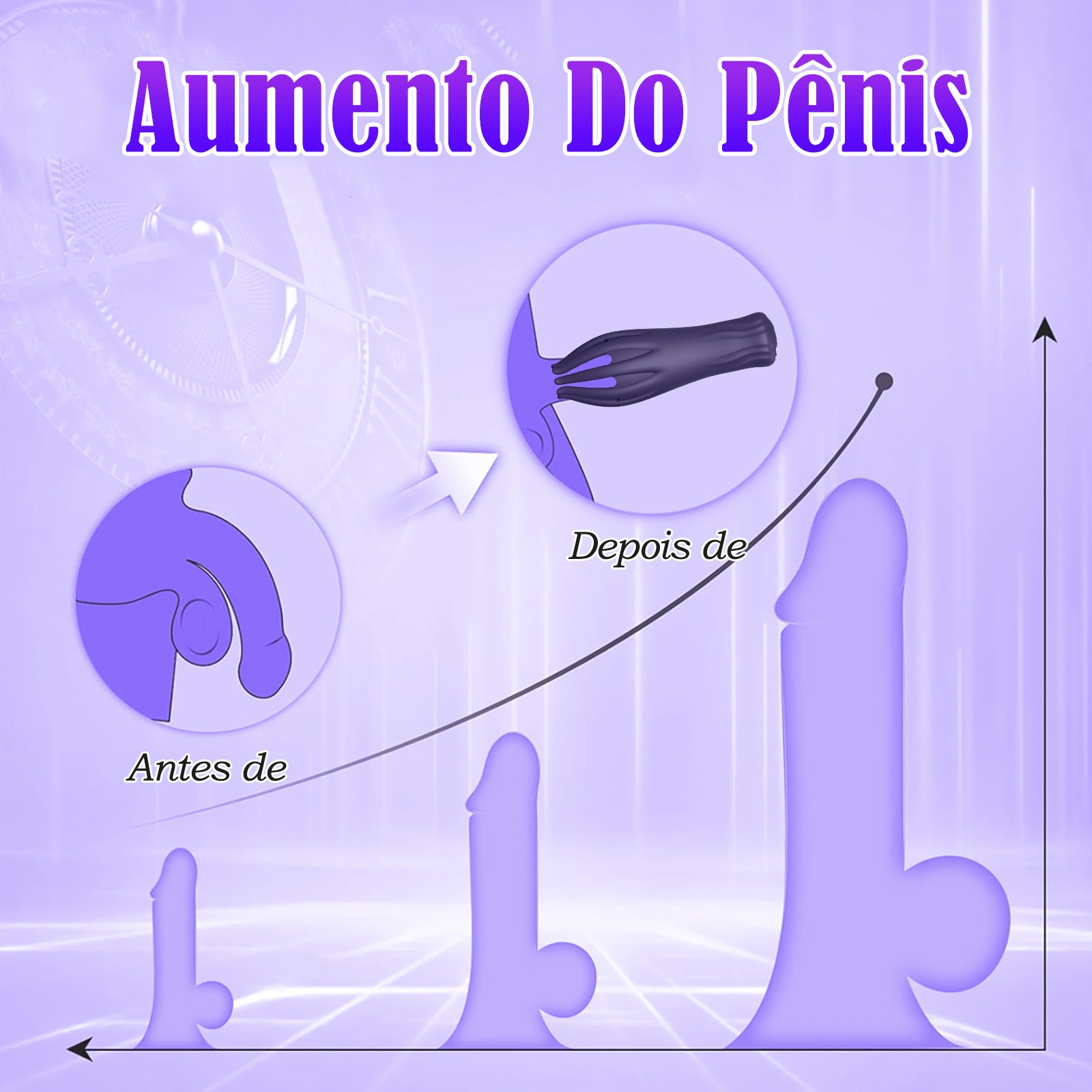 LIKETHAT Masturbador Masculino Vibratório 10 Modos