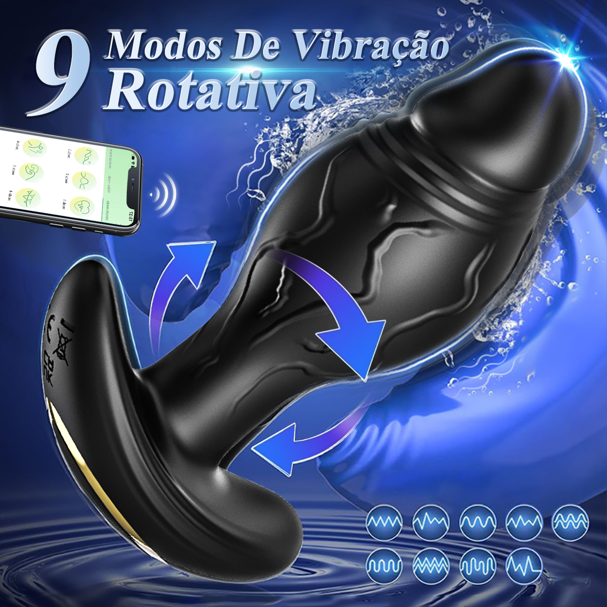 Likethat Plug Anal Rotativo