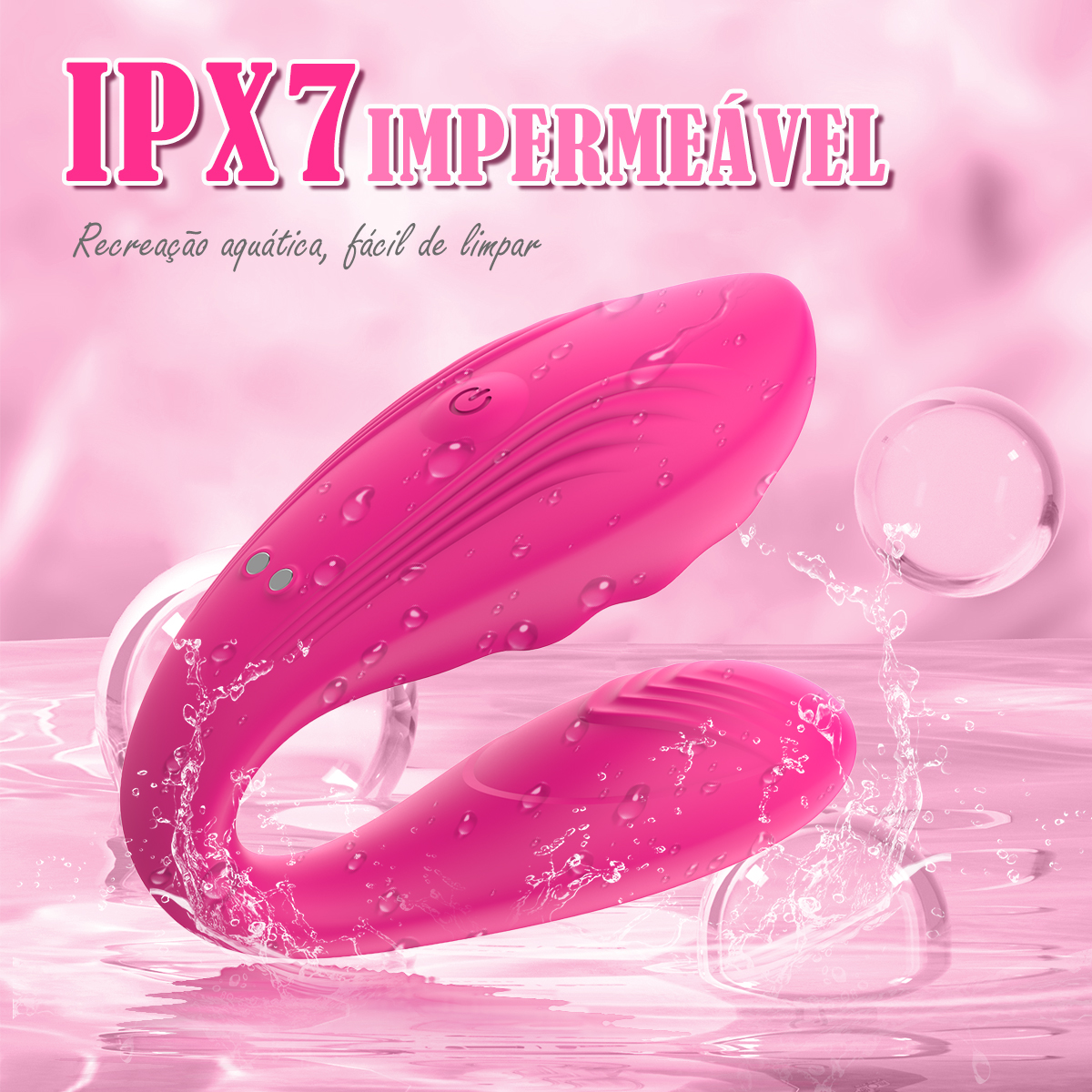 LIKETHAT Vibrador Vestível com App – 9 Modos e Controle à Distância