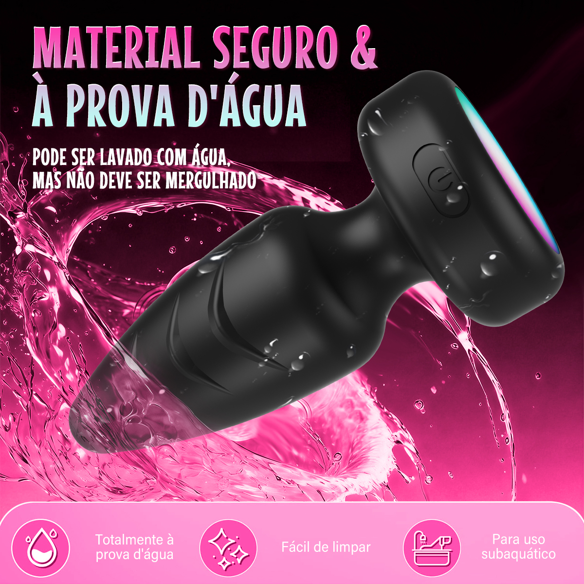 Likethat Plug Anal Giratório