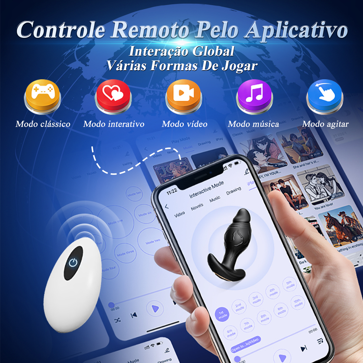 Likethat Plug Anal Rotativo