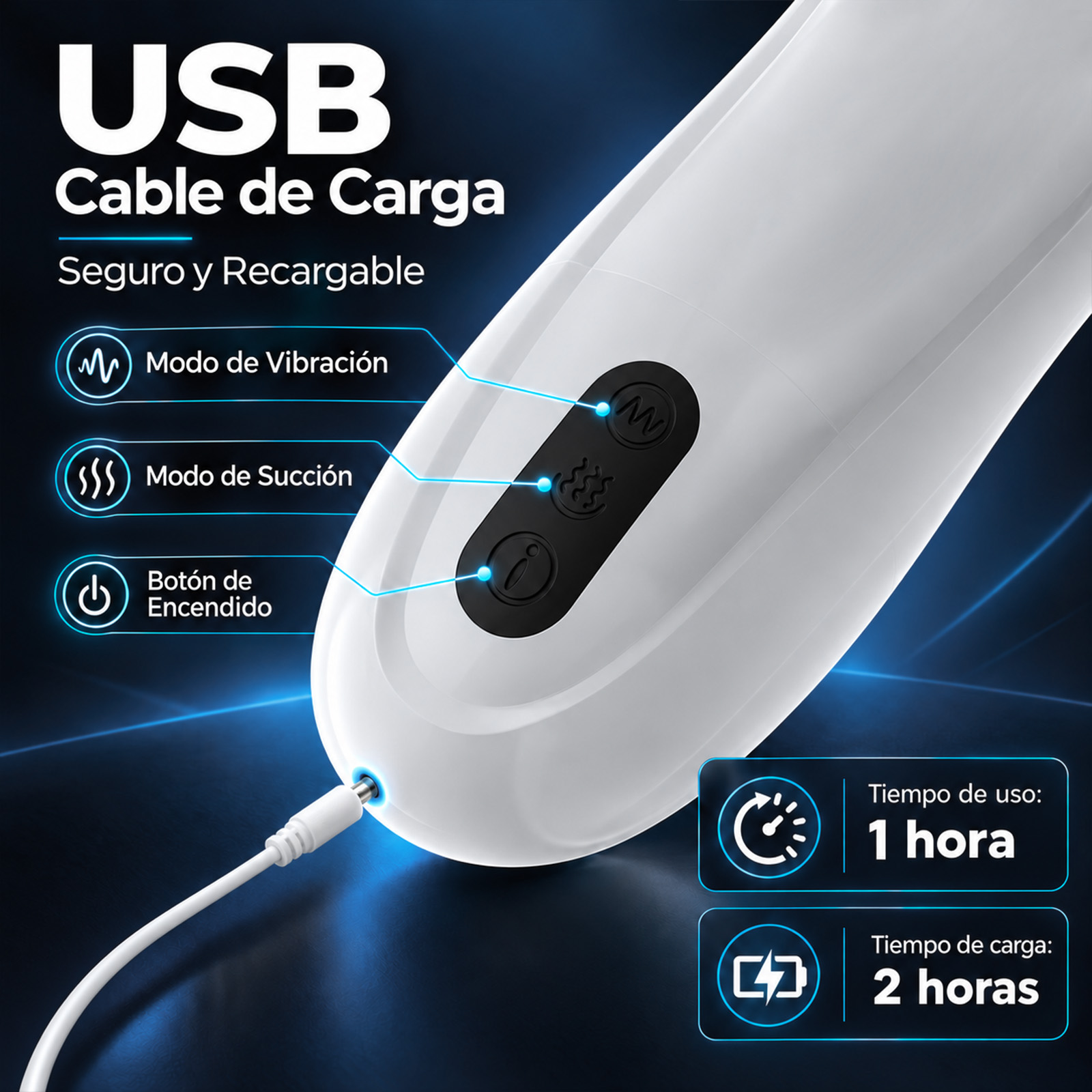 LIKETHAT LoveBliss Masturbador com App, Sucção e Vibração