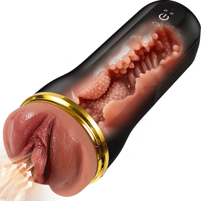 LIKETHAT 3 Unique Pleasure Male Masturbator 5 Suction & 10 Vibration Modes