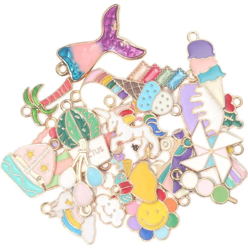 Hisera Hot Sale New Cute Cake Crystal Jewelry
