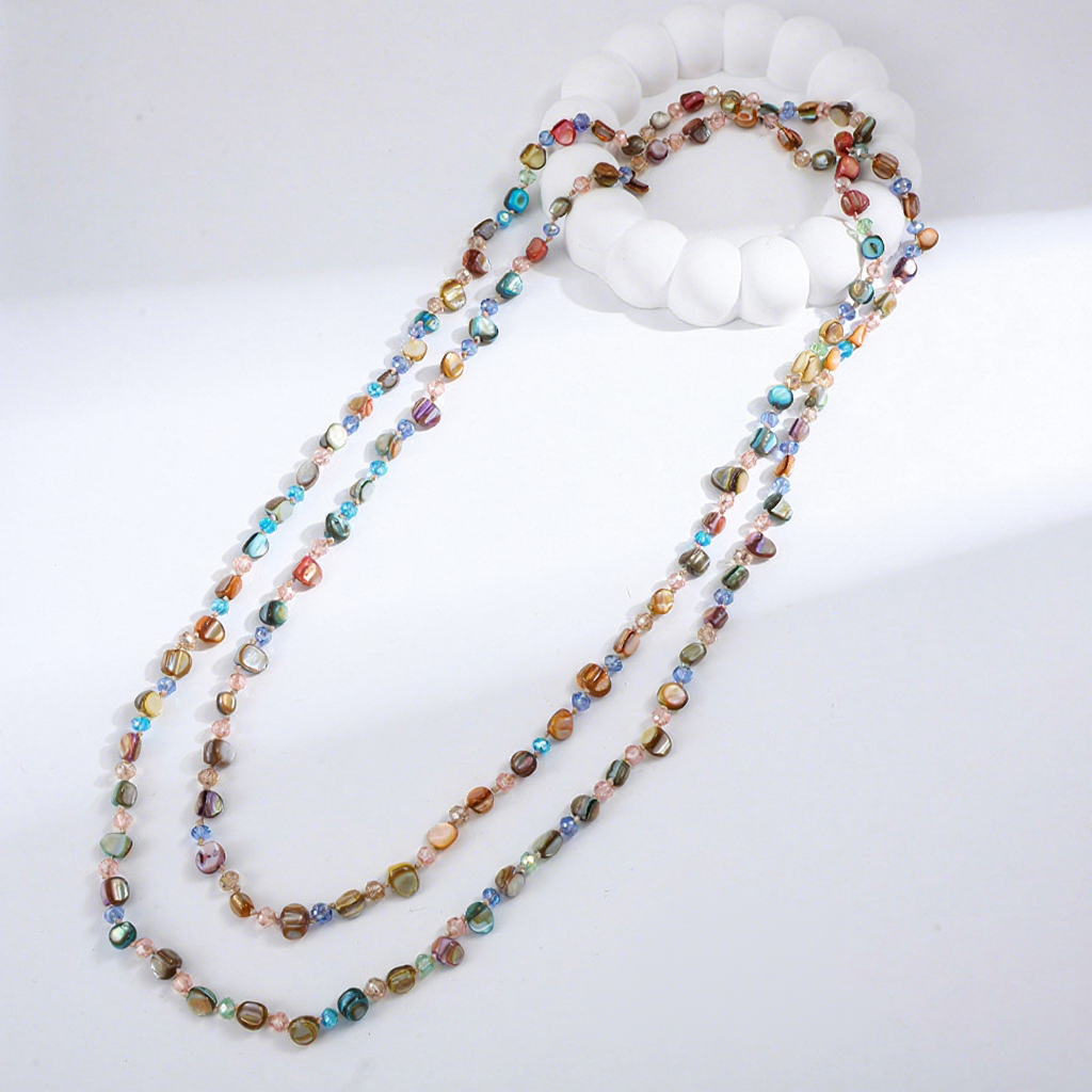 Hisera Sporty Bohemia Autumn Crystal Bamboo Crystal Jewelry