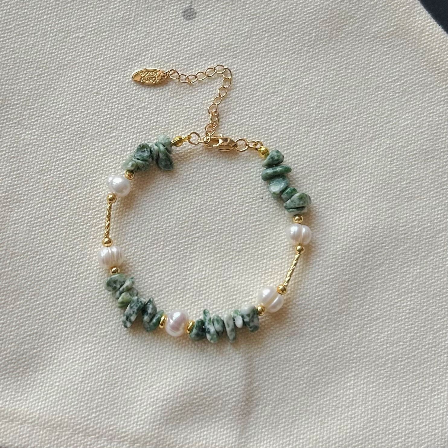 Hisera New Natural Crystal Gold Plated Crystal Jewelry