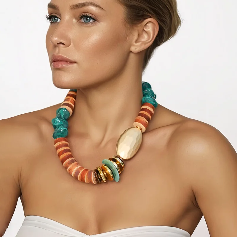 Hisera Original New Handmade Alloy Beaded