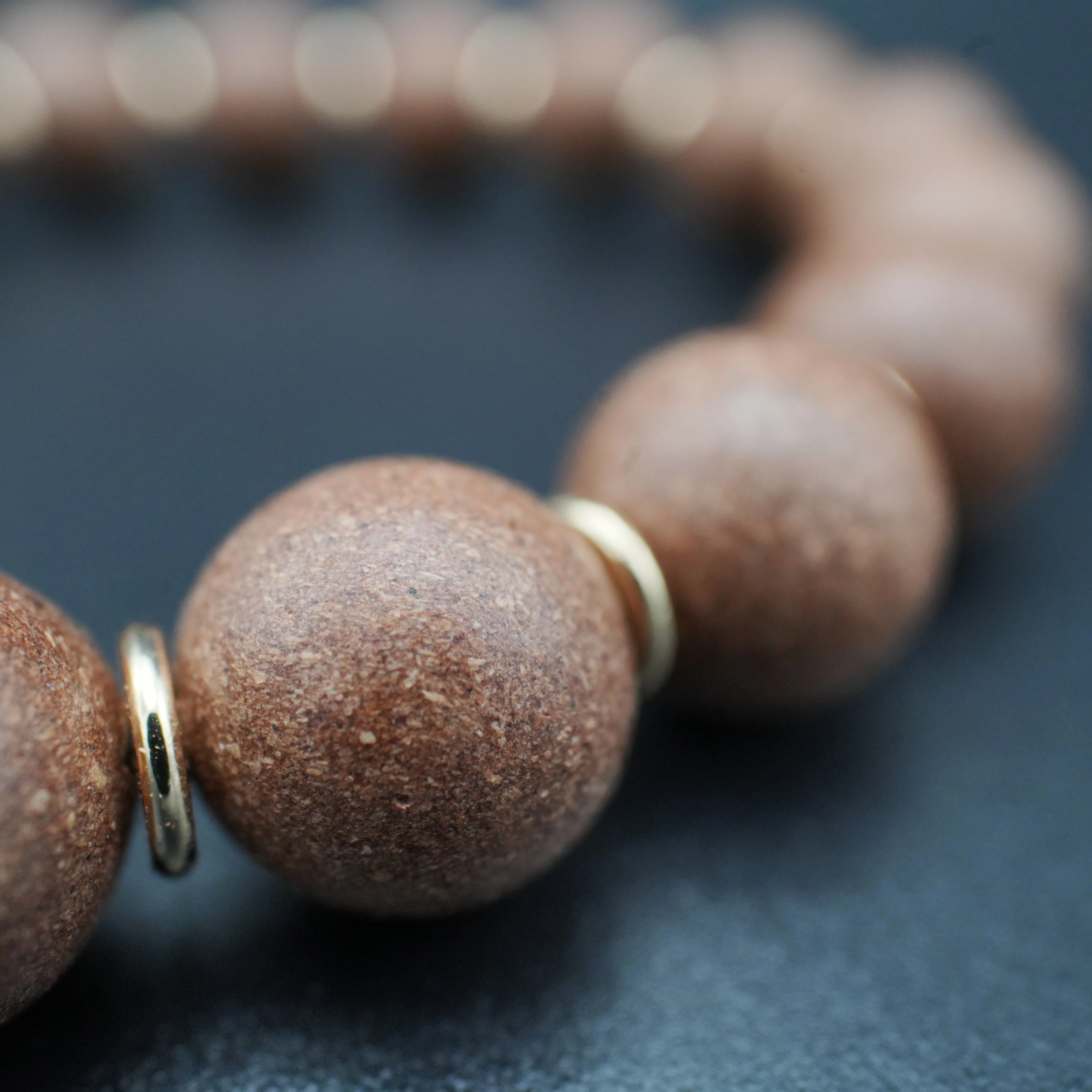 Handmade Blended Incense Bracelet With Auspicious