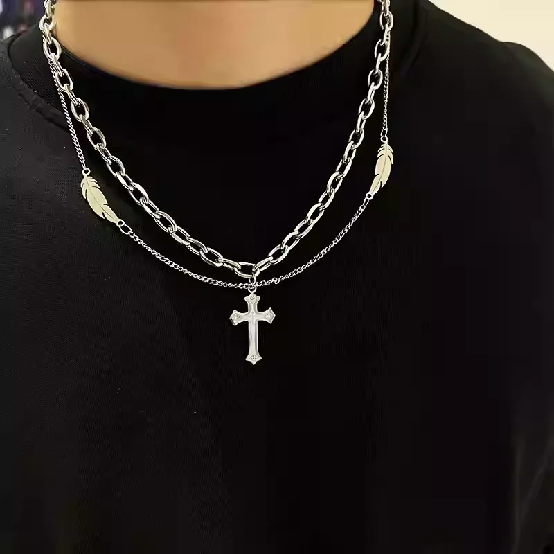 Hisera Street Style Trendy Men S Crystal Jewelry
