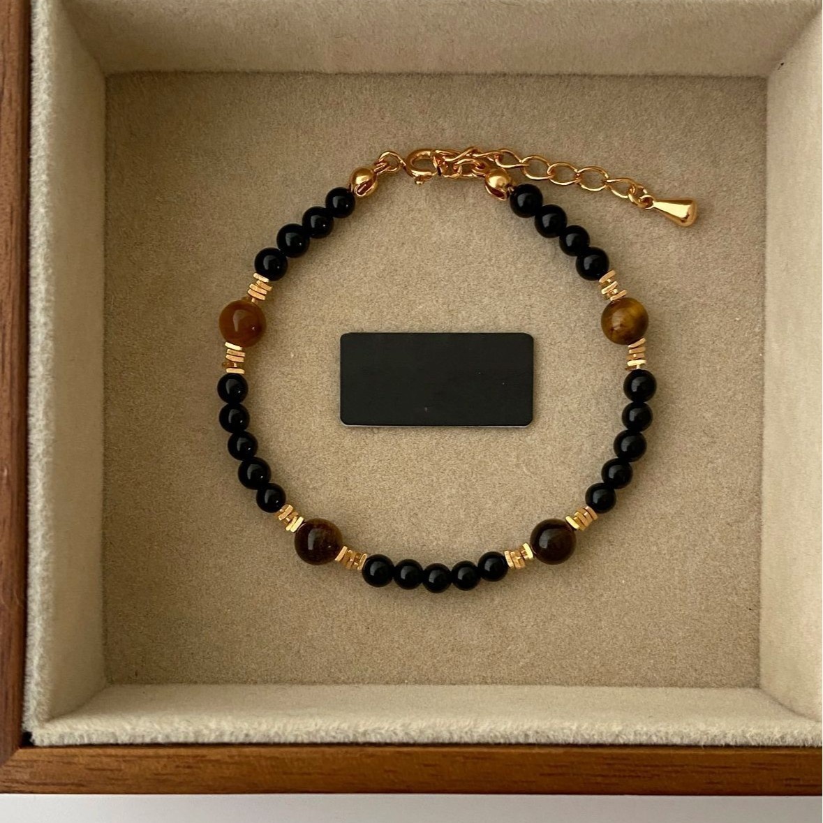 Hisera Turquoise Agate Tiger Eye Stone Crystal Jewelry
