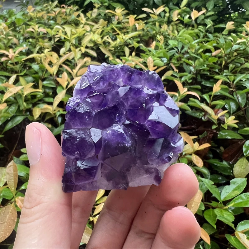 Natural Crystal Craft High Quality Amethyst Cluster - Designer Decor