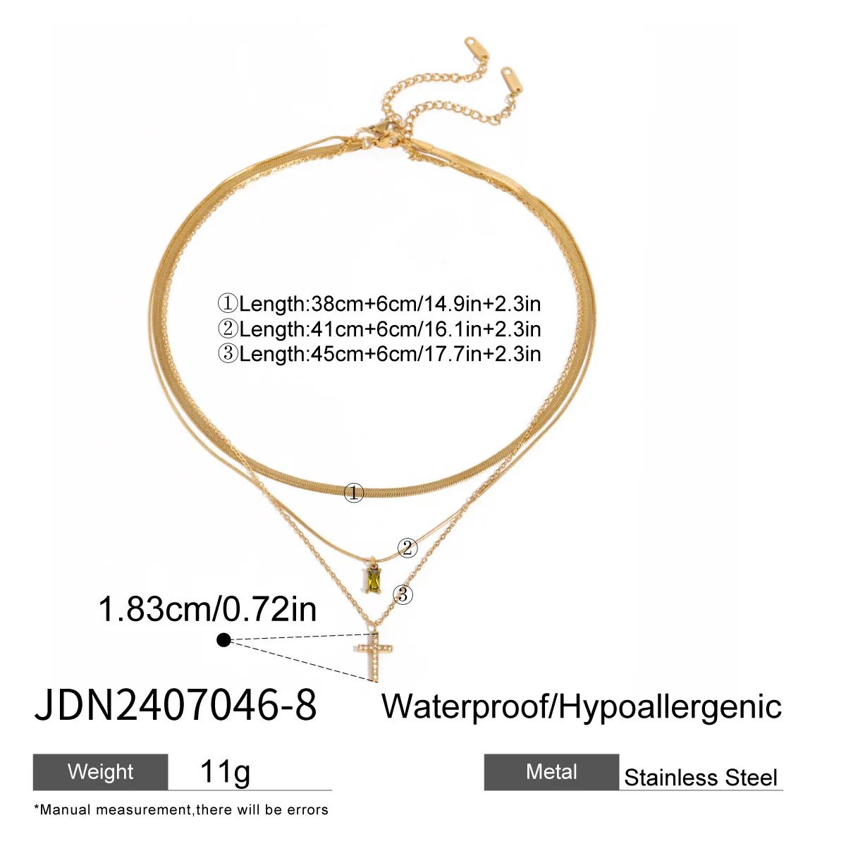 Hisera Women S Trendy Gold Plated Crystal Jewelry
