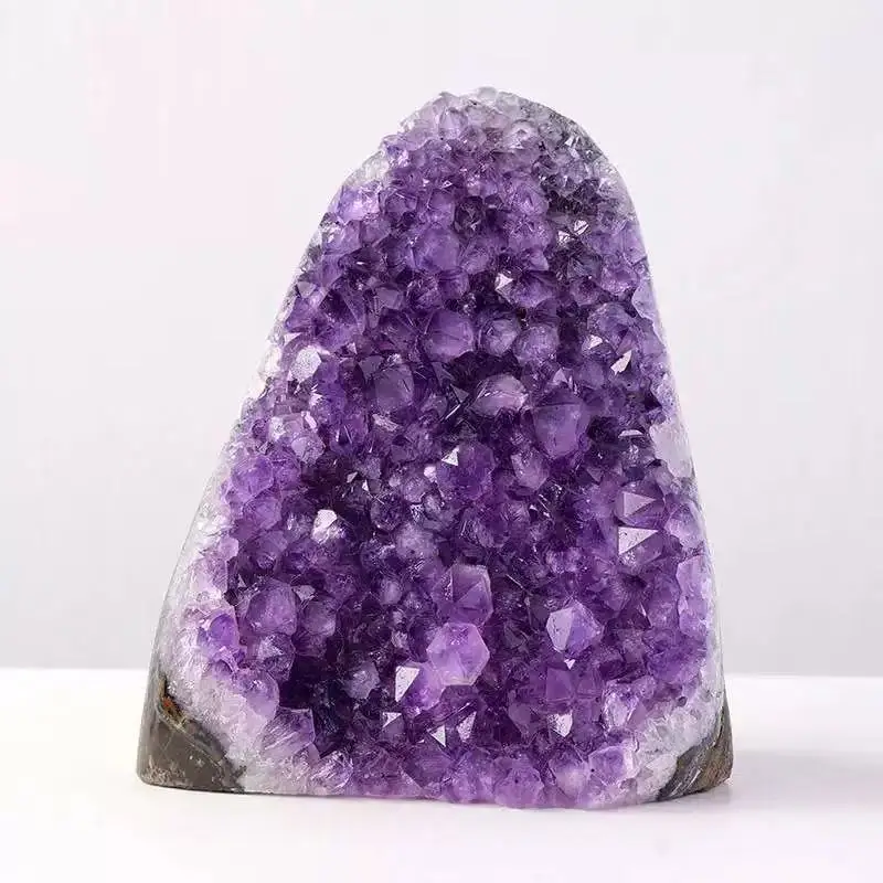 Wholesale Crystals Amethyst Cluster Geode for Home - Purification Mineral