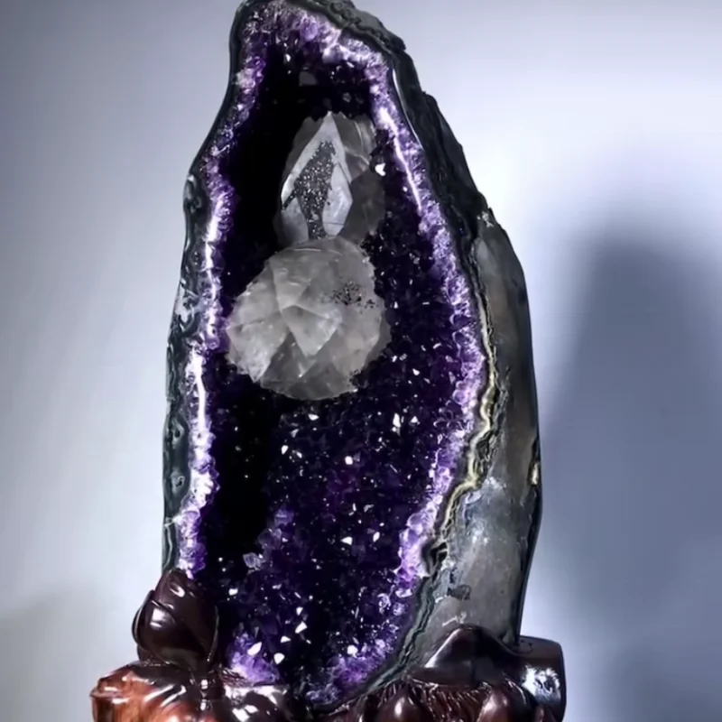 Top Quality Natural Amethyst Crystal Cave Cluster - Collector Masterpiece