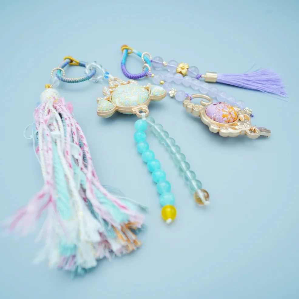 Song Brocade Twelve Constellation Natural Stone Crystal Jewelry
