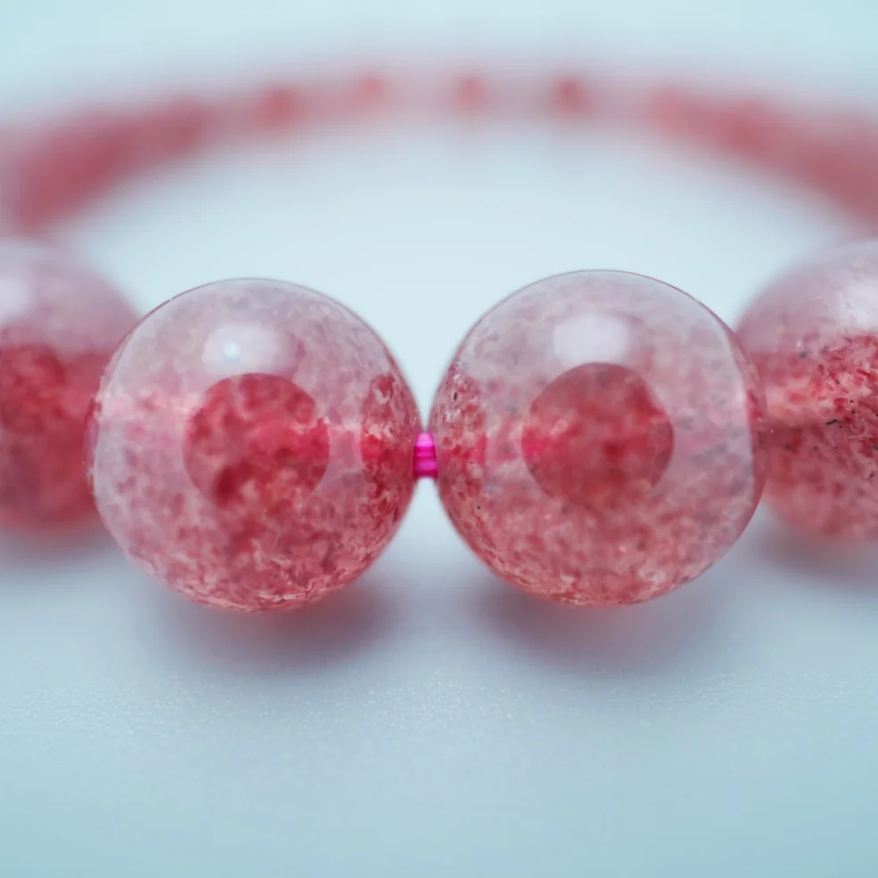 8Mm Customized Color Strawberry Ball Crystal Crystal Jewelry