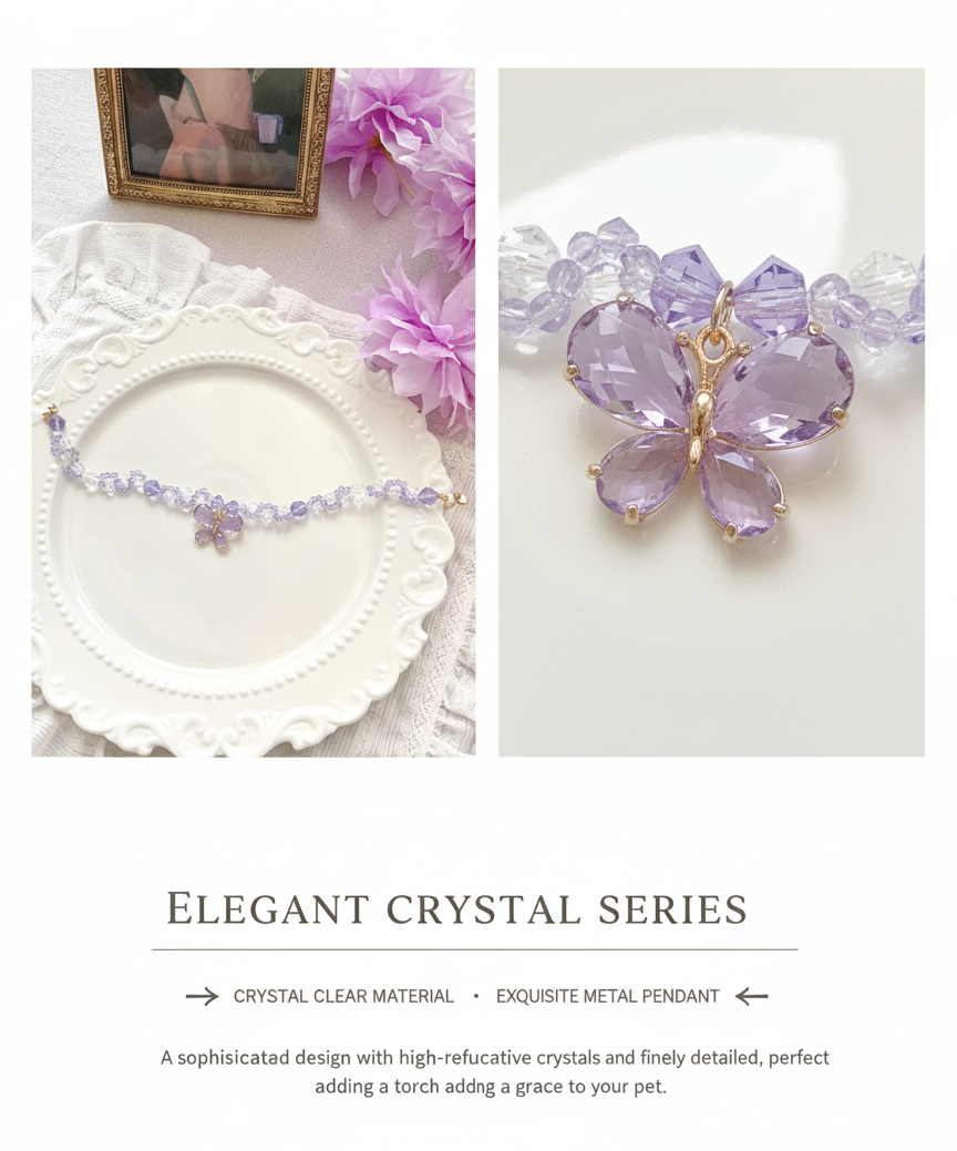 Hisera Soyapet Amethyst Crushed Ice Flower Crystal Jewelry