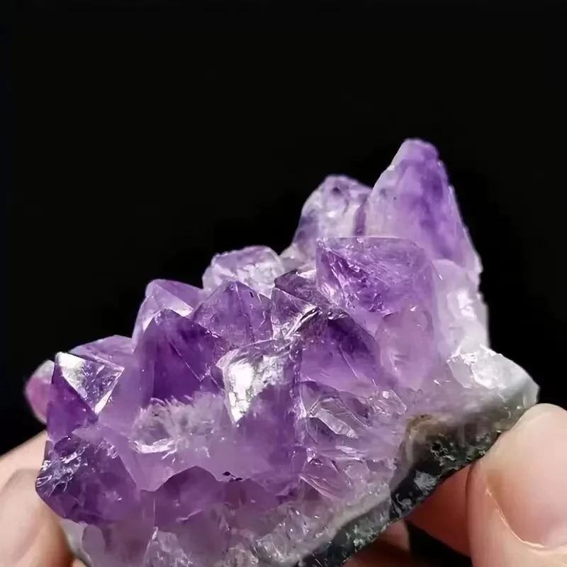 High Quality Amethyst Cluster Pieces Natural Ore - Geode Art Specimen