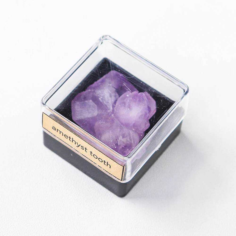 New Arrival Natural Mineral Specimen Set - Healing Stone Crystals Amethyst Collection