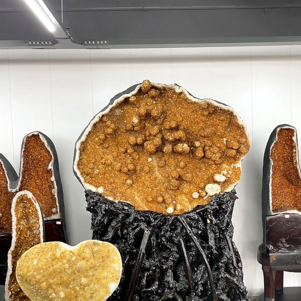 Natural Amethyst Geode Healing Stones - Amethyst Cave Cluster Specimen