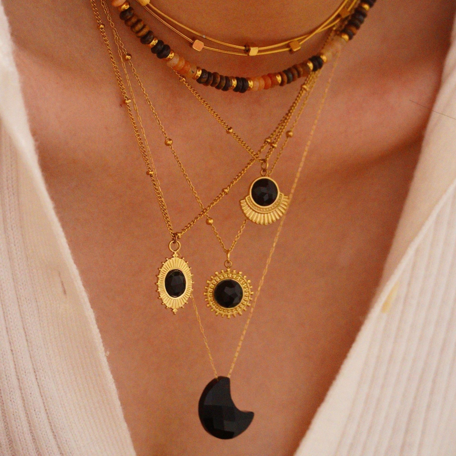 Hisera Bohemia Ins Fashion Women S Crystal Jewelry