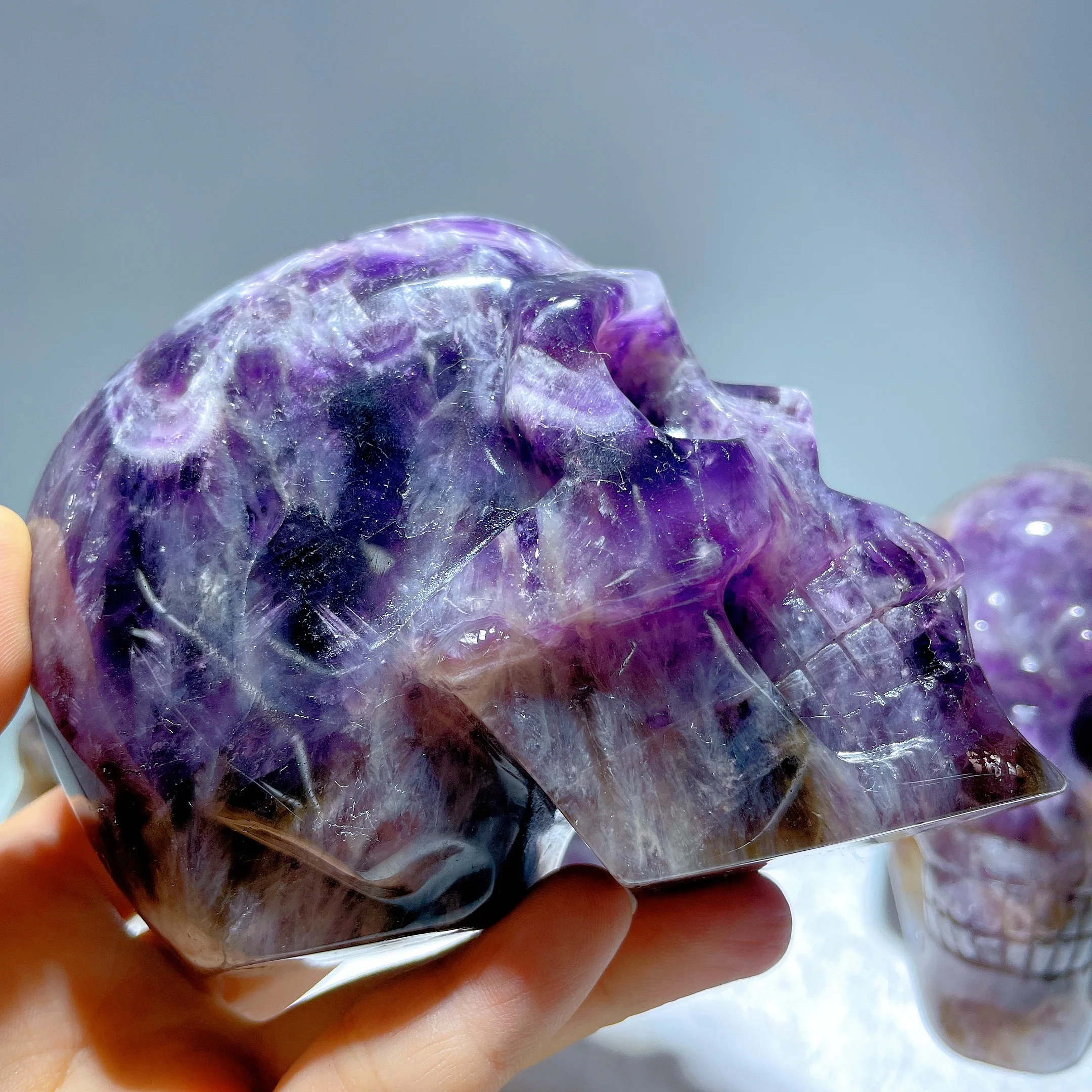 Natural Crystal Geode Cluster Quartz Raw Amethyst - Healing Mineral Stone