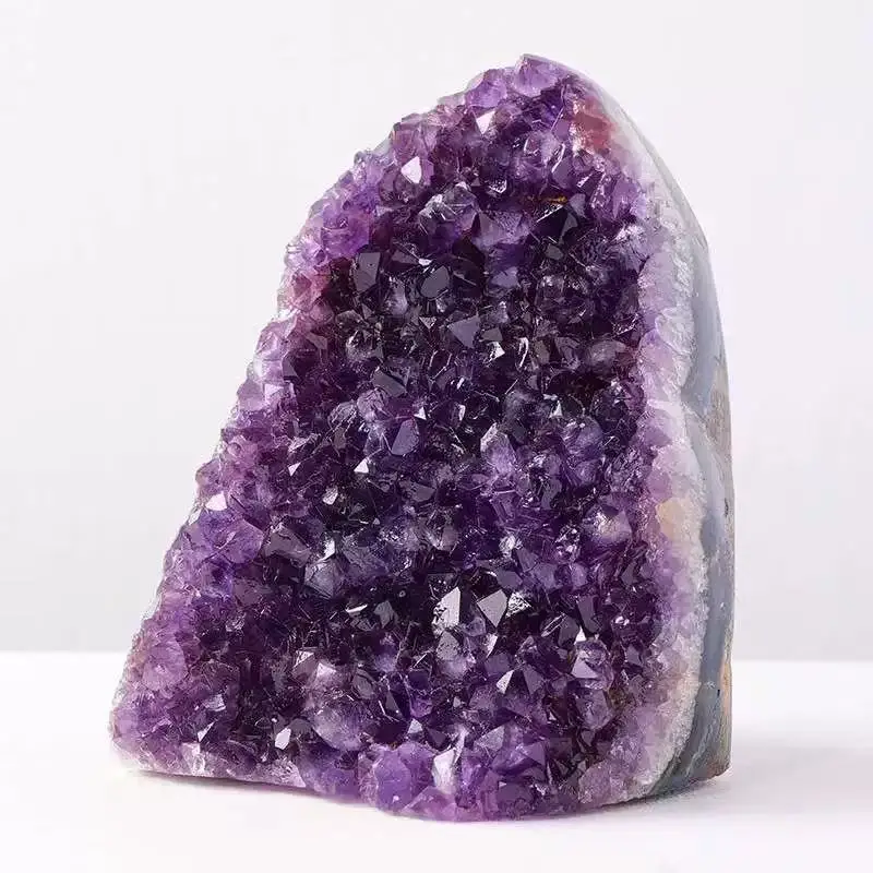 Wholesale Crystals Amethyst Cluster Geode for Home - Purification Mineral