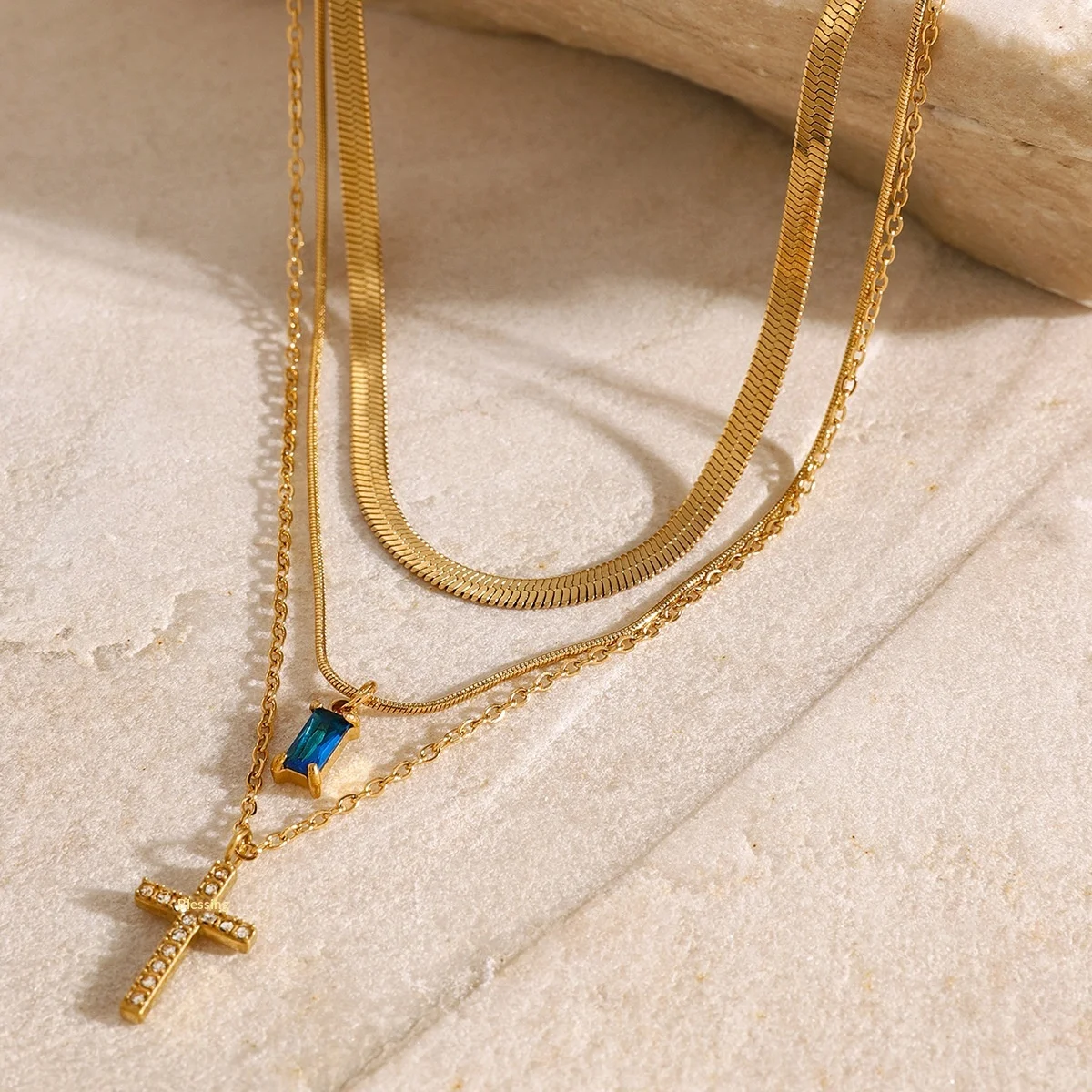 Hisera Women S Trendy Gold Plated Crystal Jewelry