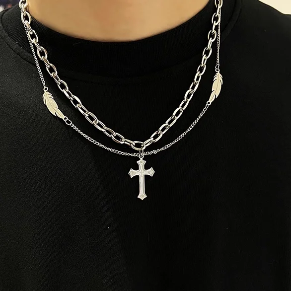 Hisera Street Style Trendy Men S Crystal Jewelry