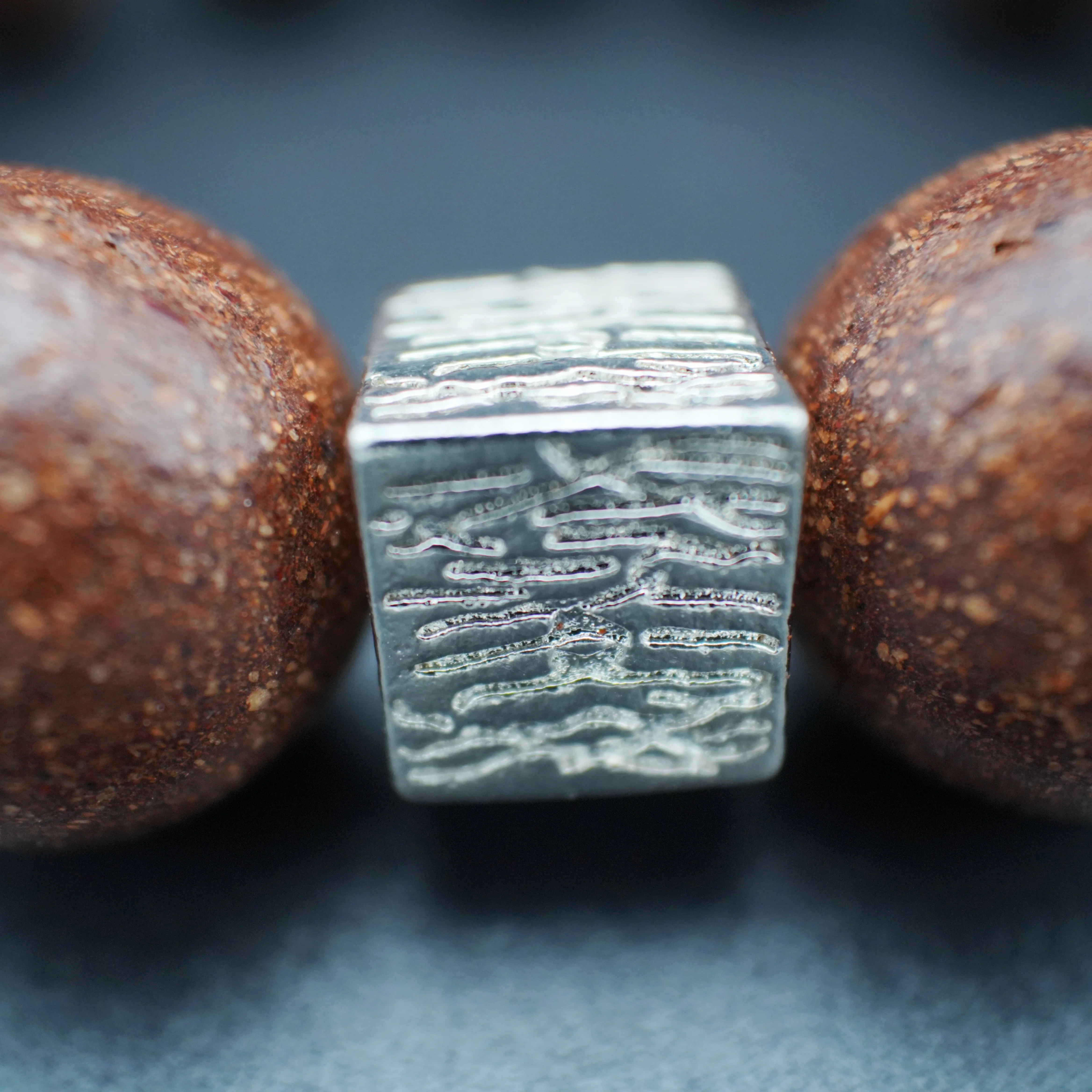 Vintage Square Block Spacer Wood Beads Crystal Jewelry