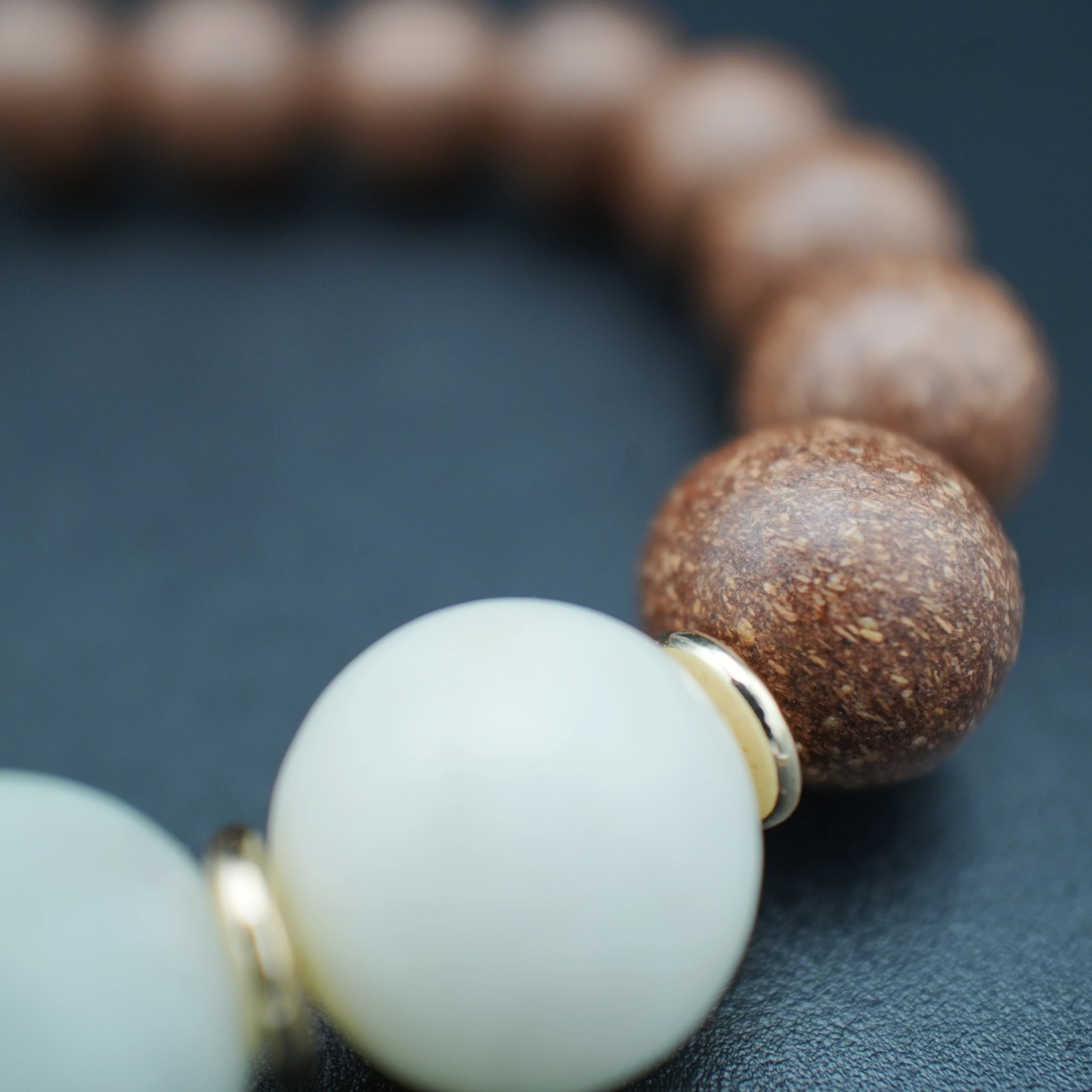 Natural Green Wood Vintage Gift Scented Crystal Jewelry